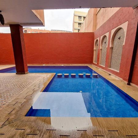 Superbe Appartement Piscine Gueliz Marrakesch Exterior foto