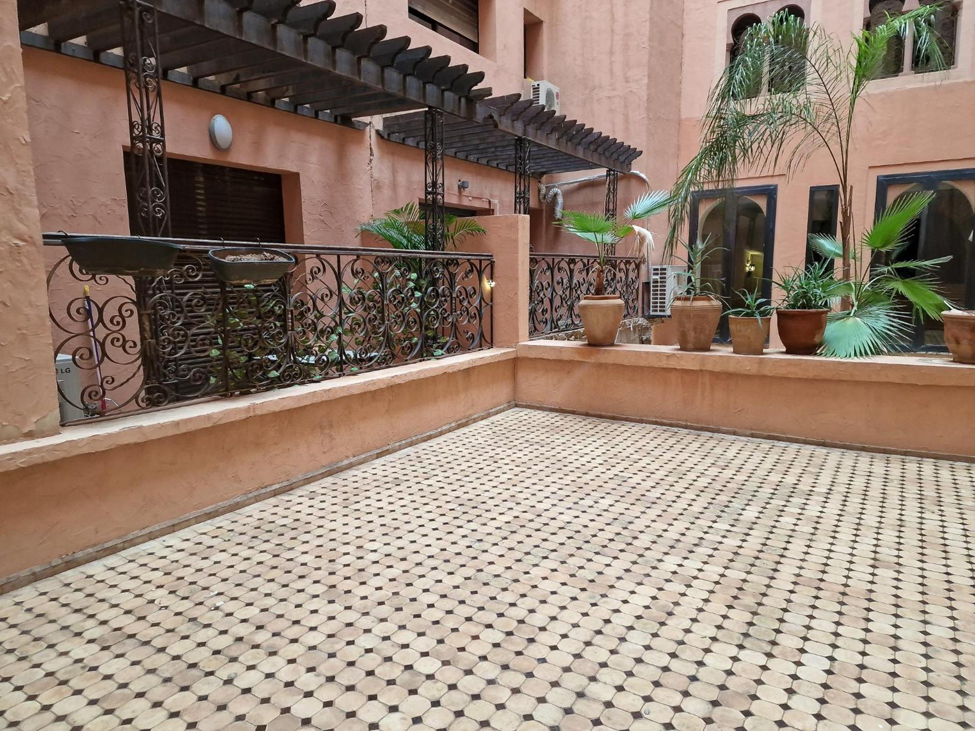 Superbe Appartement Piscine Gueliz Marrakesch Exterior foto